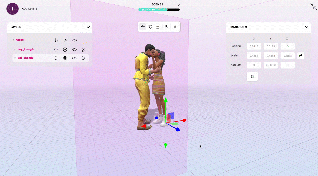 How to apply Mixamo animations to make your avatars move in AR